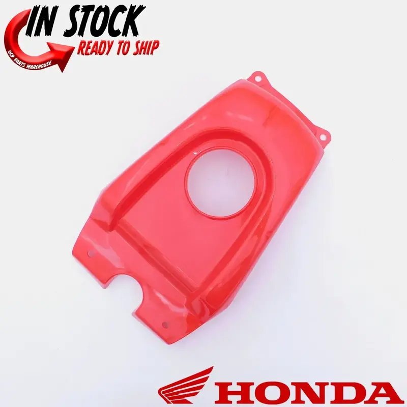 HONDA FUEL GAS TANK COVER RED 99 - 07 400EX 400 EX GENUINE OEM  83700-HN1-000ZA