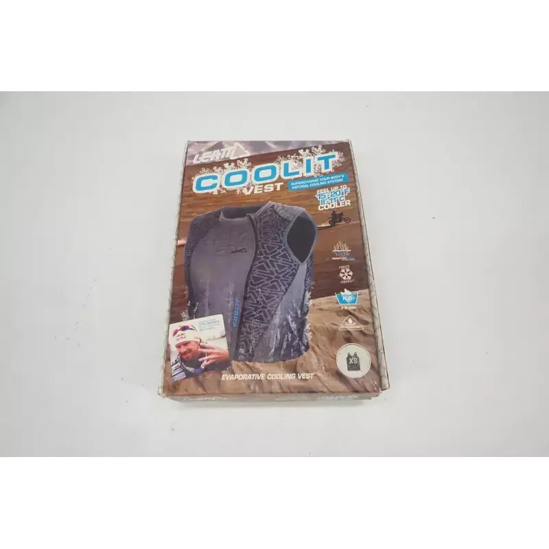 Leatt Cooling Vest Coolit Grey Adult Size Extra Small #0500030390 T2