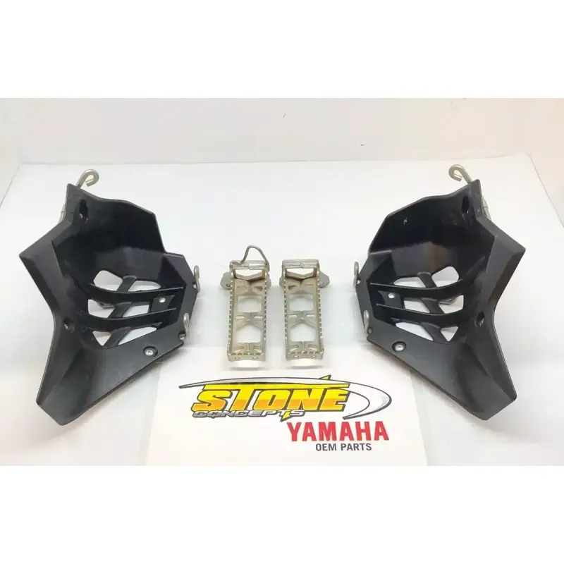 YAMAHA YFZ450R FOOT PEGS HEEL/FOOT GUARDS 2014-2015-2016 14-15-16 20 22