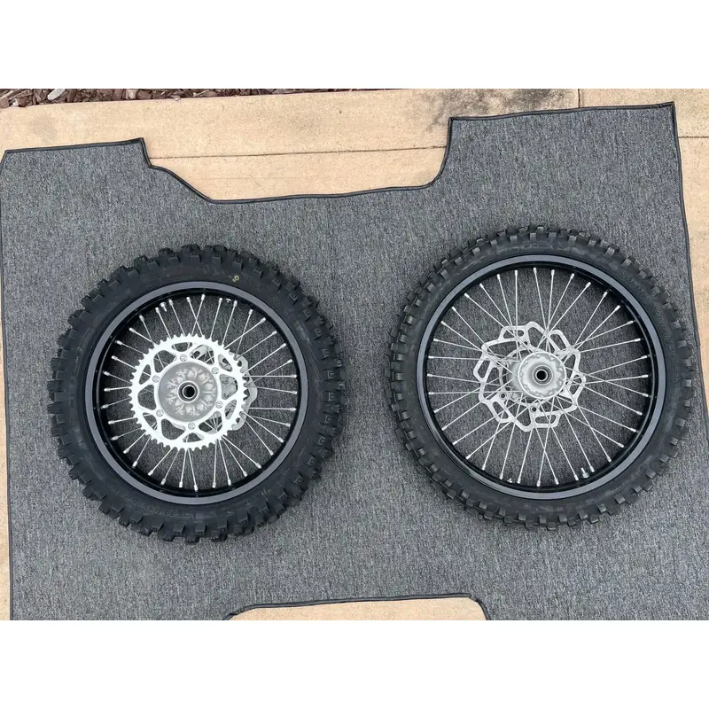 BRAND NEW 2021 - 2025 OEM KAWASAKI KX250F KX250 Front REAR WHEELS wheel rotor 4