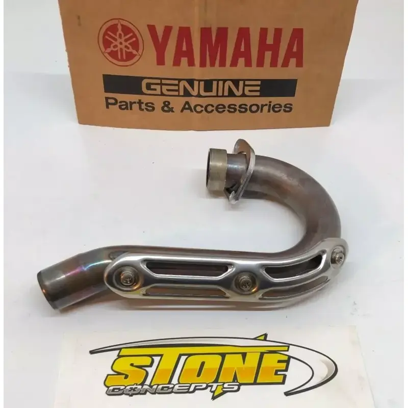 2009-2025 Stock YAMAHA YFZ450R 09-24 EXHAUST PIPE HEAD HEADER HEAT SHIELD NTO!