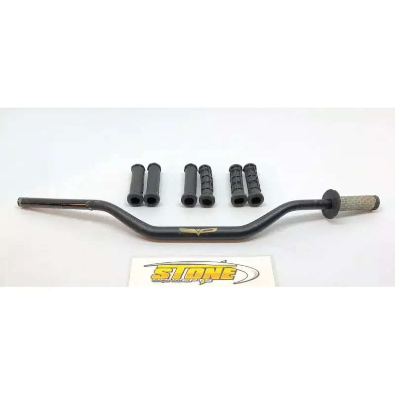 Phoenix Handlebars Handle Bars Fatbars Fat Bars 80mm Rise 1 1/8" w/ Free Grips