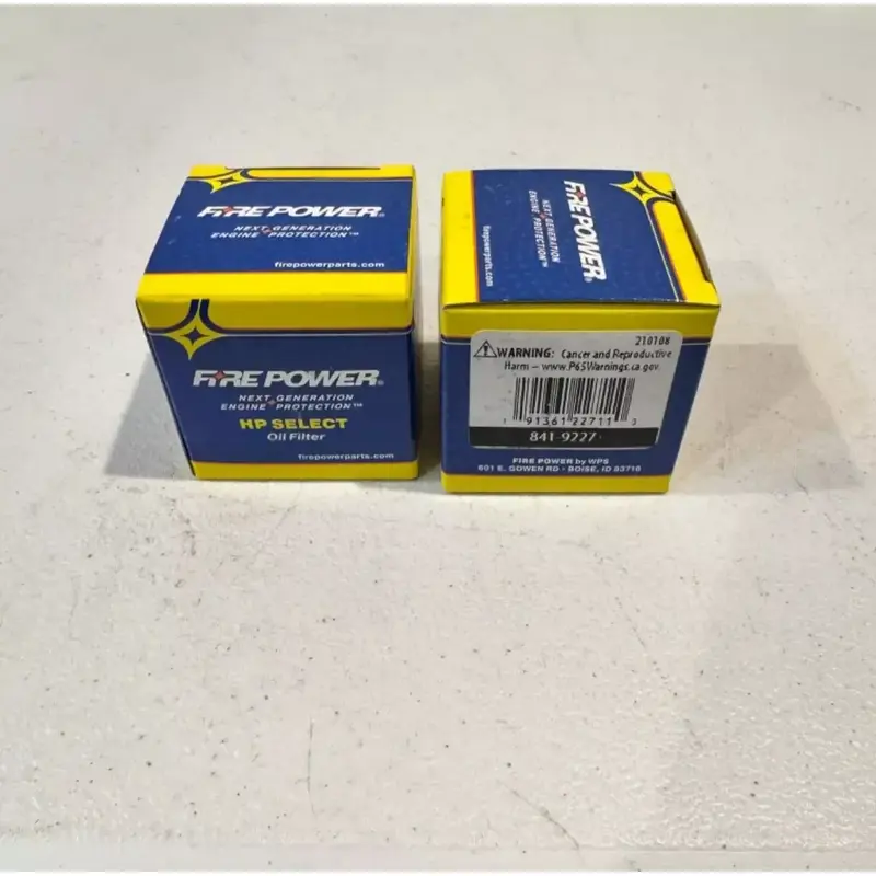 Two New Fire Power HP oil filter 841-9227 crf 450 450rx 450rw 250r 250rx150r
