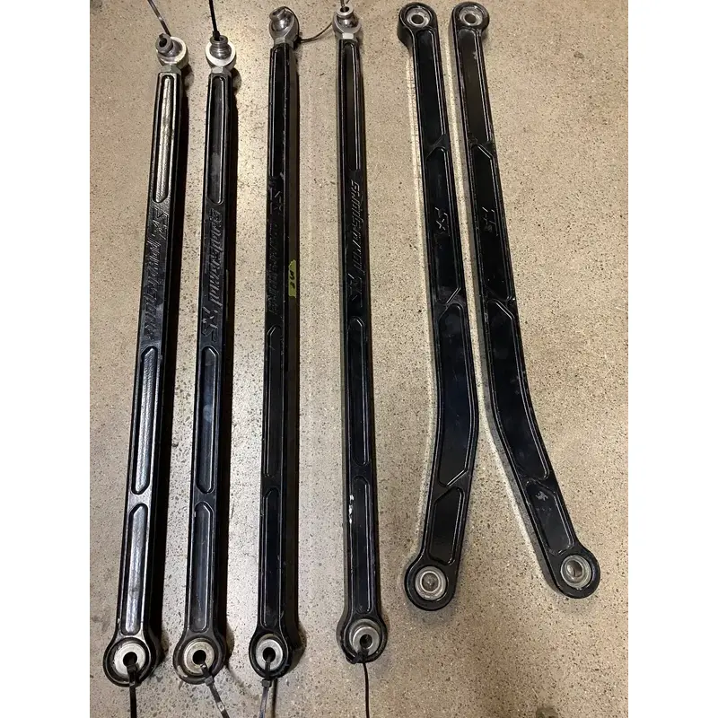 S3 Power Sports Radius Rod Set Can-Am Maverick 1000 X3 72" HIGH CLEARANCE RAW