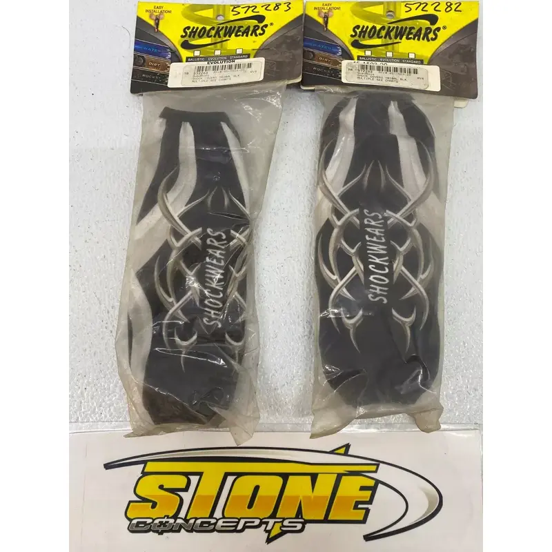 OUTERWEARS SHOCKWEAR PAIR FRONT & REAR SHOCK COVERS SUZUKI LT80 LT-80 QUADSPORT
