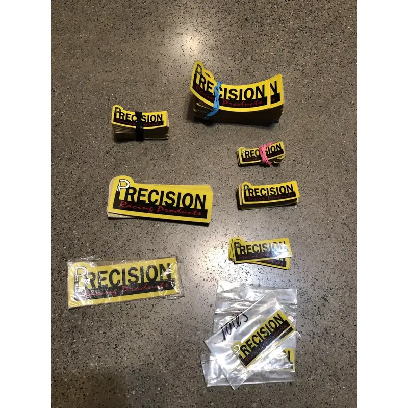 PRECISION RACING DECALS STICKER LOT DIRTBIKE MX MOTOCROSS Atv GNCC