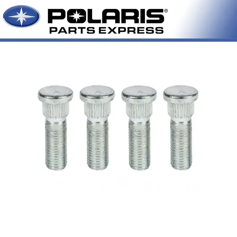 NEW GENUINE POLARIS WHEEL STUD SET OF 4 RANGER RZR BRUTUS 7519753 NEW OEM