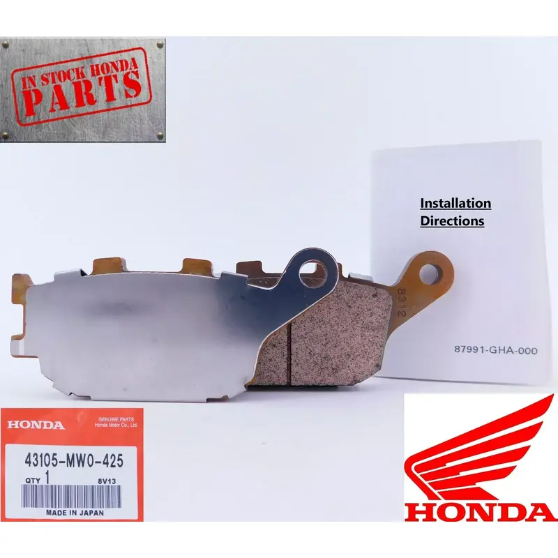 New Genuine Honda Rear Brake Pads Pad Set CBR CB VT RVT VTR VTX1300 OEM