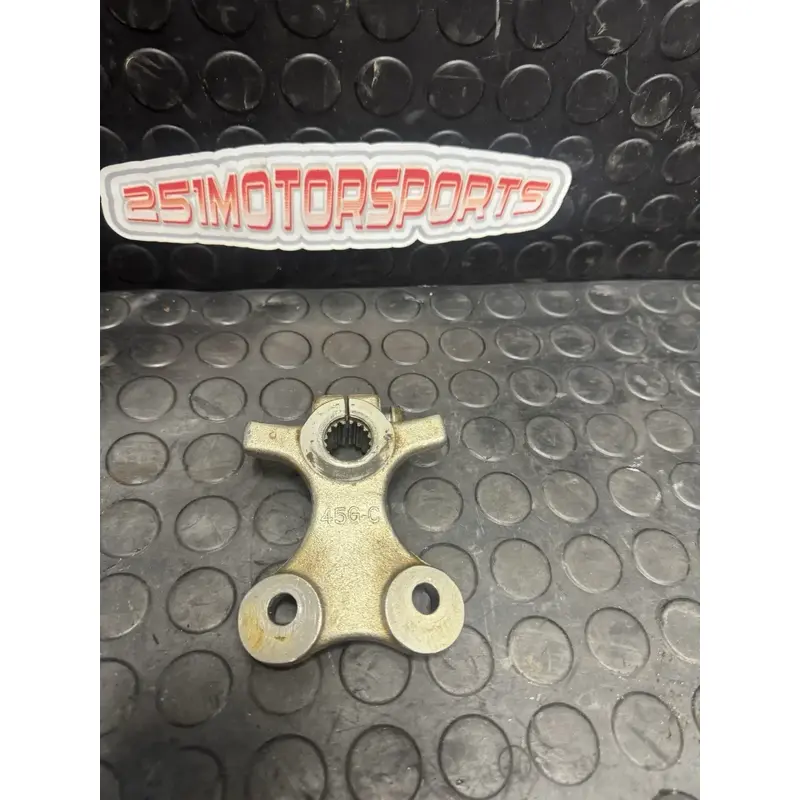 OEM SUZUKI LTR450 LTR 450 2006 2007 2008 2009 STEERING STEM FLANGE PITMAN FLAG
