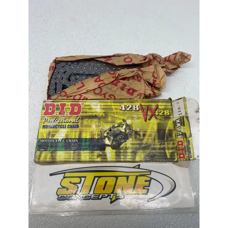DID 428 x 118 Links VX Series X-ring Sealed Natural Drive Chain