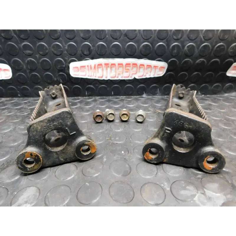 LTR450 Pegs Foot Mounts Rest SUZUKI LTR 450 GENUINE OEM 2006-2009