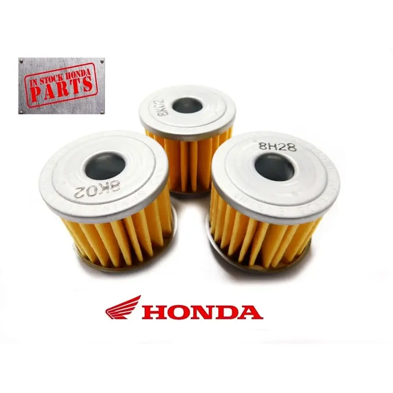 2002-2022 Honda CRF 150R 250 R X 450R OEM 3 Oil Filter S 15412-MEN-671 (3 Pack)