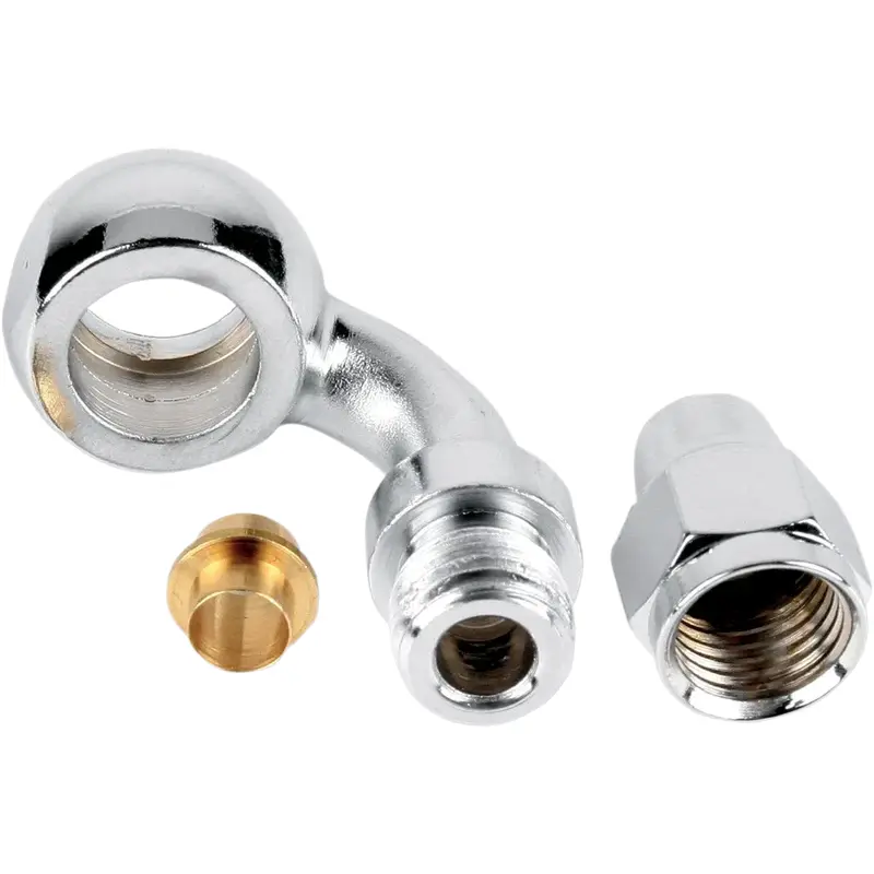 DRAG SPECIALTIES Banjo Fitting - Fits 3/8"/10mm - 35 Degree 350