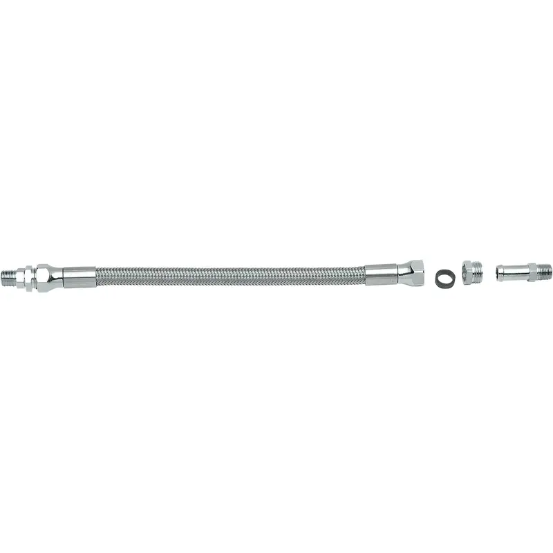 DRAG SPECIALTIES Fits Universal Oil Line - Stainless Steel - 14" 614