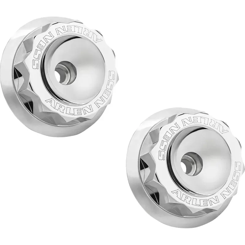ARLEN NESS Fork Nut Cover - Chrome Fits 120-041
