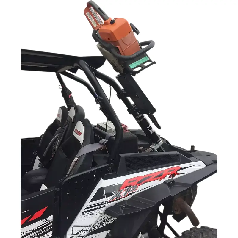 Moose Utility UTV Roll Bar Chainsaw Mount Fits Polaris RZR Yamaha YXZ and Can Am
