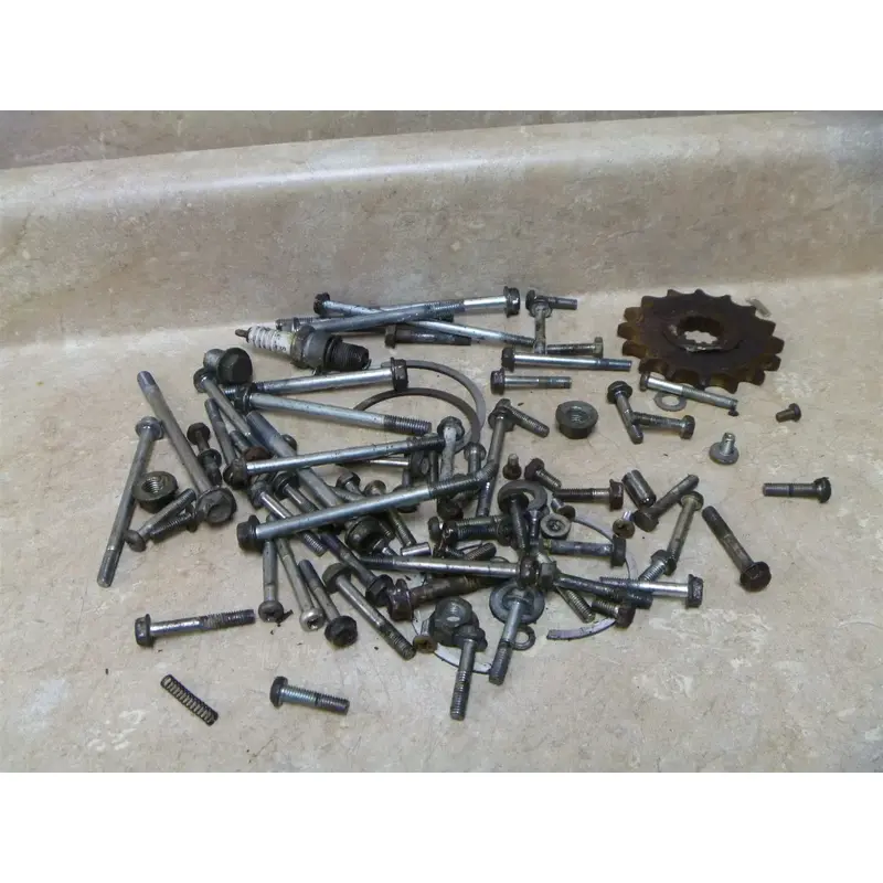 Suzuki 400 GS TWIN GS400-B Used Engine Misc Case Bolts 1977 #SM95 Vintage