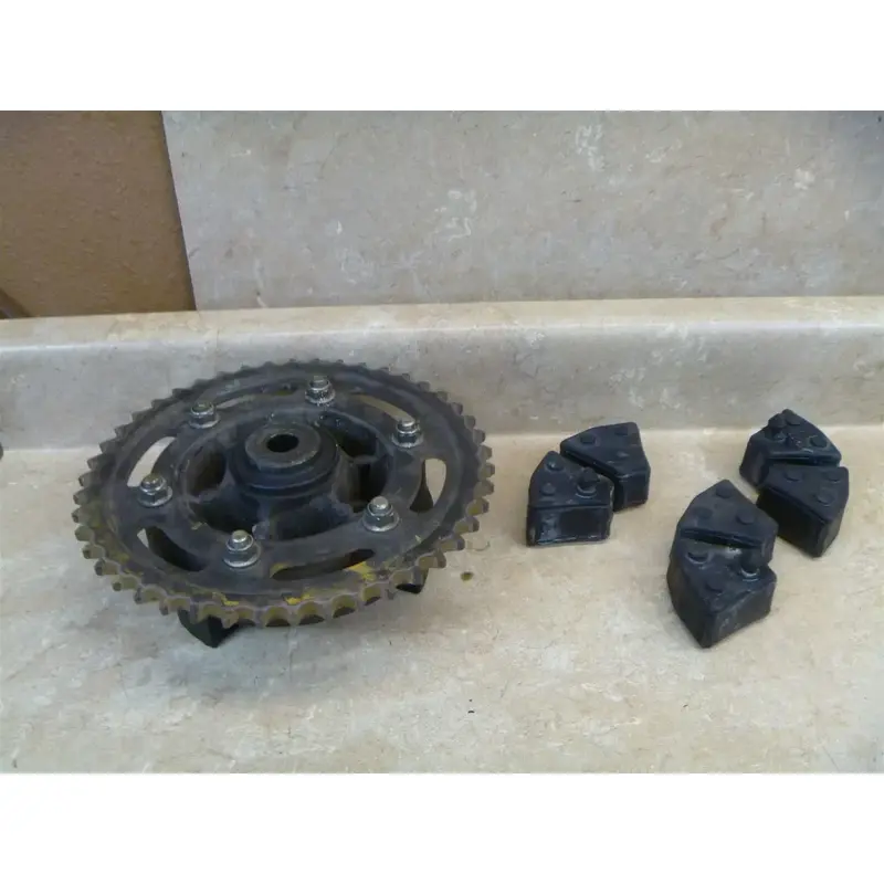 Yamaha 600 FZR FZR600 Used Rear Sprocket Hub & Dampers 1992 #YB66