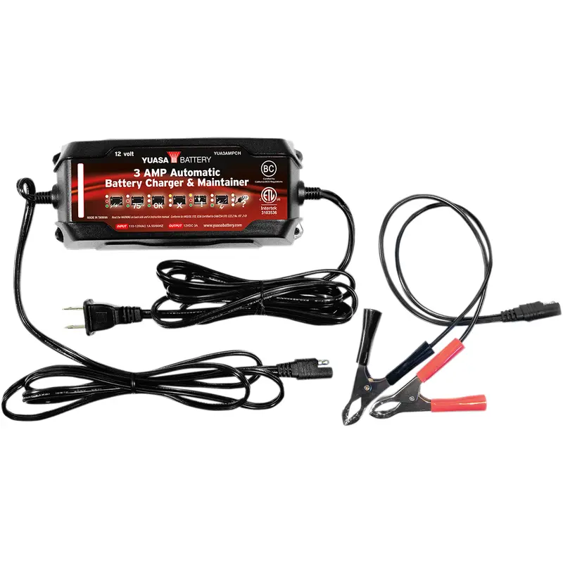 Yuasa Battery Charger - 3 A - 12V