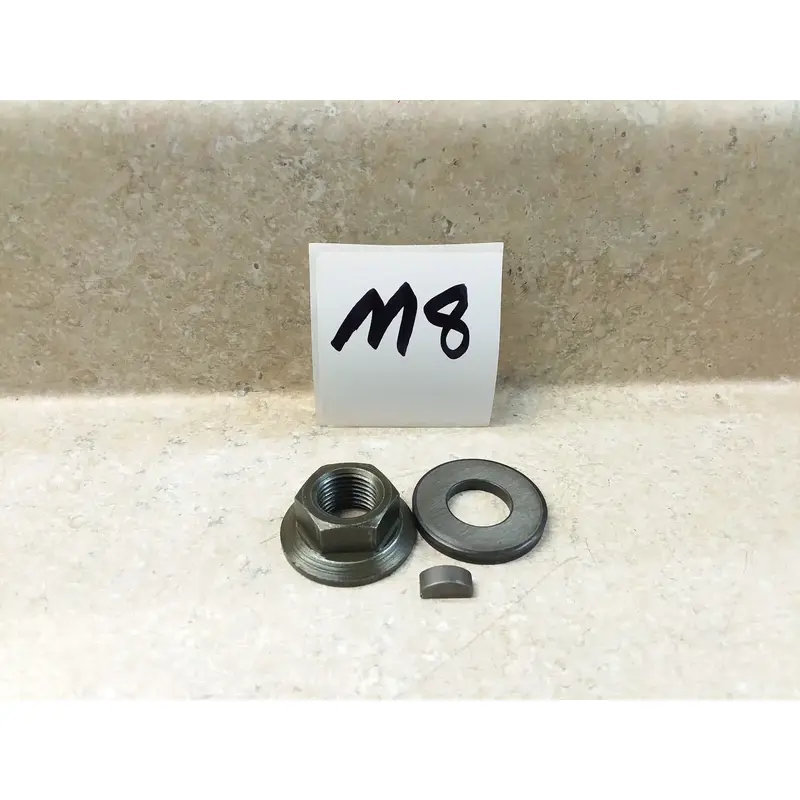 1996 Yamaha Virago XV 1100 XV1100 Engine Flywheel Rotor Nut & Key ANX-A53 #M8