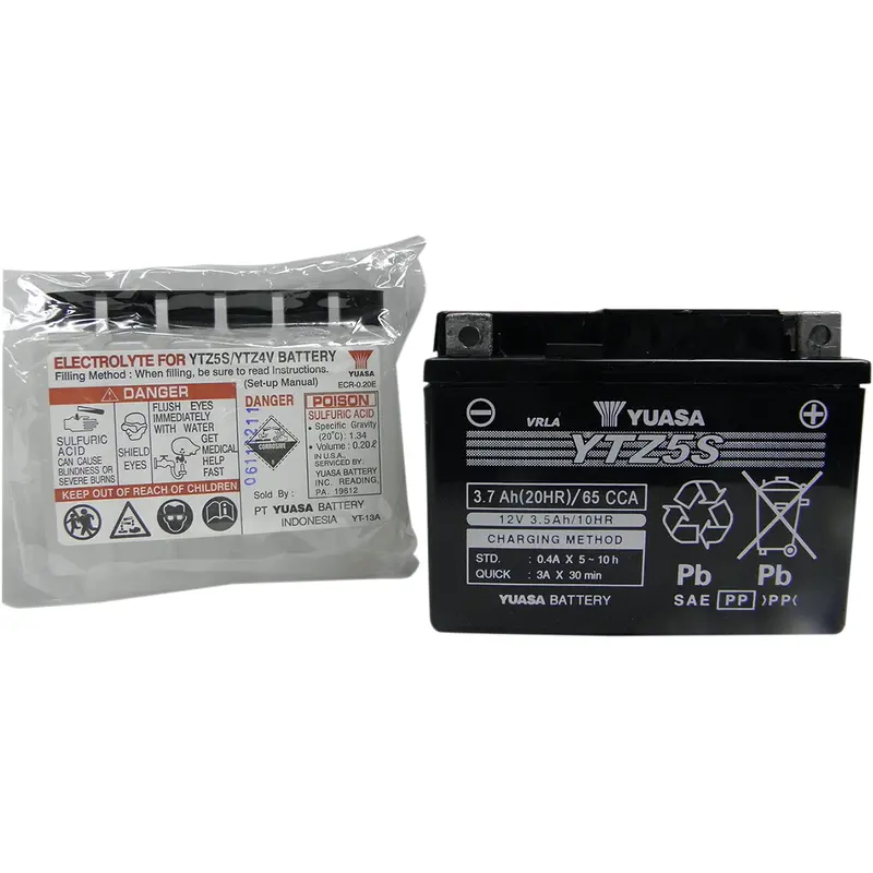 Yuasa AGM Battery - YTZ5S-BS KTM/Yamaha/Honda/Can-Am/Kawasaki