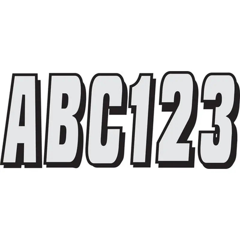 HARDLINE SERIES 320 REGISTRATION KIT (SILVER/BLACK)