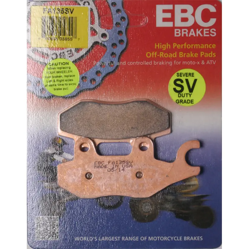 Severe Duty "SV" Sintered Brake Pads