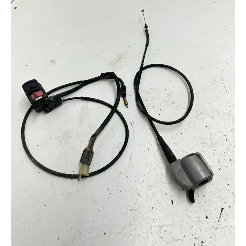 1997 Kawasaki Prairie 400 KVF400a 4x4 OEM Throttle Left Hand Control Choke Cable