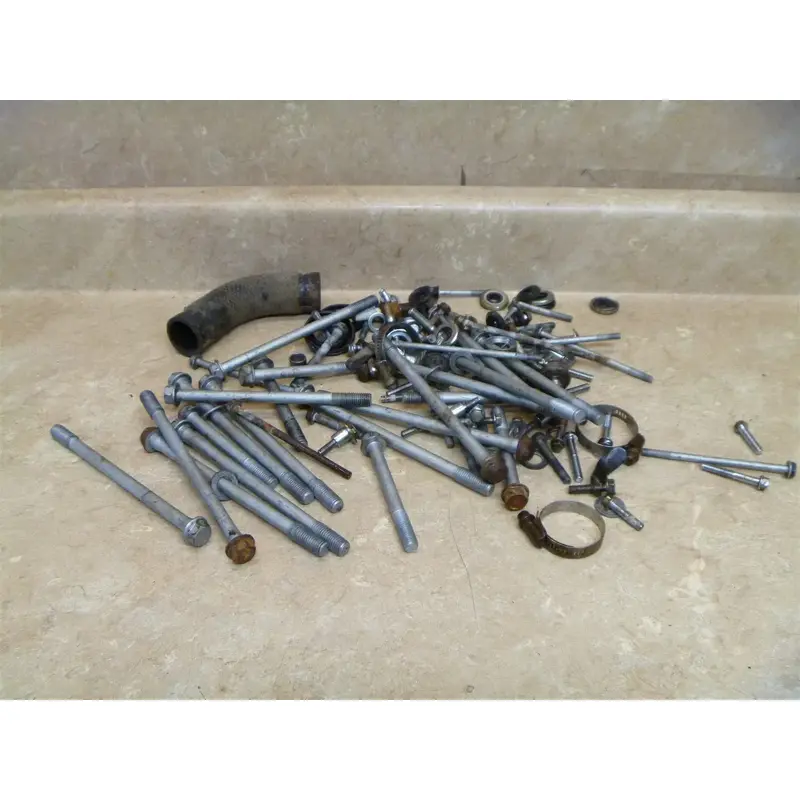 Kawasaki 1200 ZG VOYAGER ZG1200-A1 Used Engine Misc Case Bolts 1986 #SM57