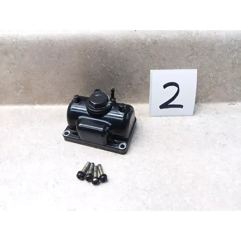 VTG 1974 Yamaha RD 350 RD350 Right Carburetor Float Bowl & Screws #2 PJ-18
