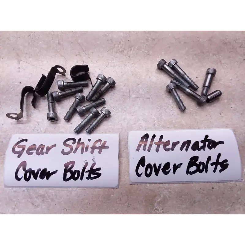Yamaha 1100 Maxim XJ1100 Engine Shift Generator Cover Bolts Lot 1982 ANX-C40 PJ
