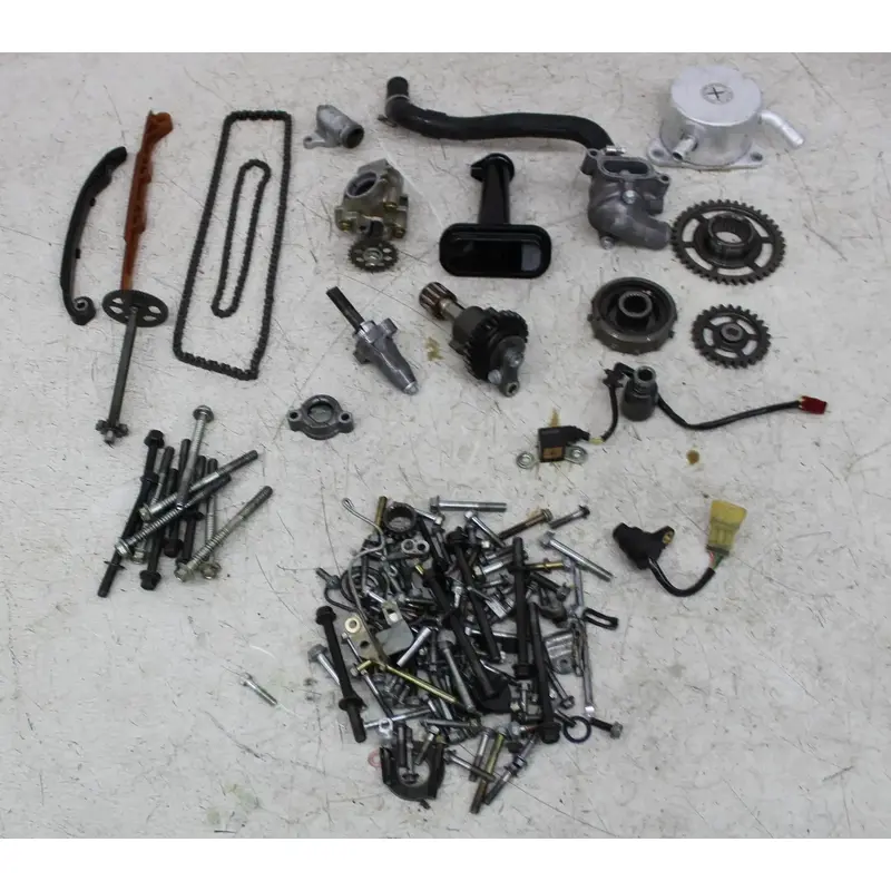 04-05 HONDA CBR1000RR ENGINE MOTOR PARTS AND HARDWARE NUTS BOLTS GEARS CHAIN