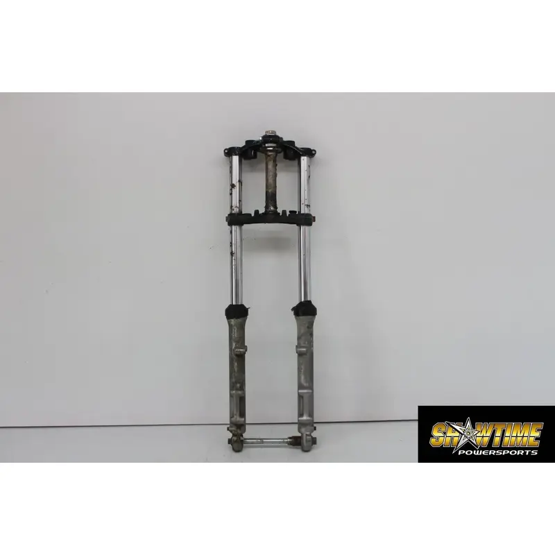 74-79 KAWASAKI KZ440 FRONT END FORKS TRIPLE TREE CLAMP FORK TUBES STRAIGHT