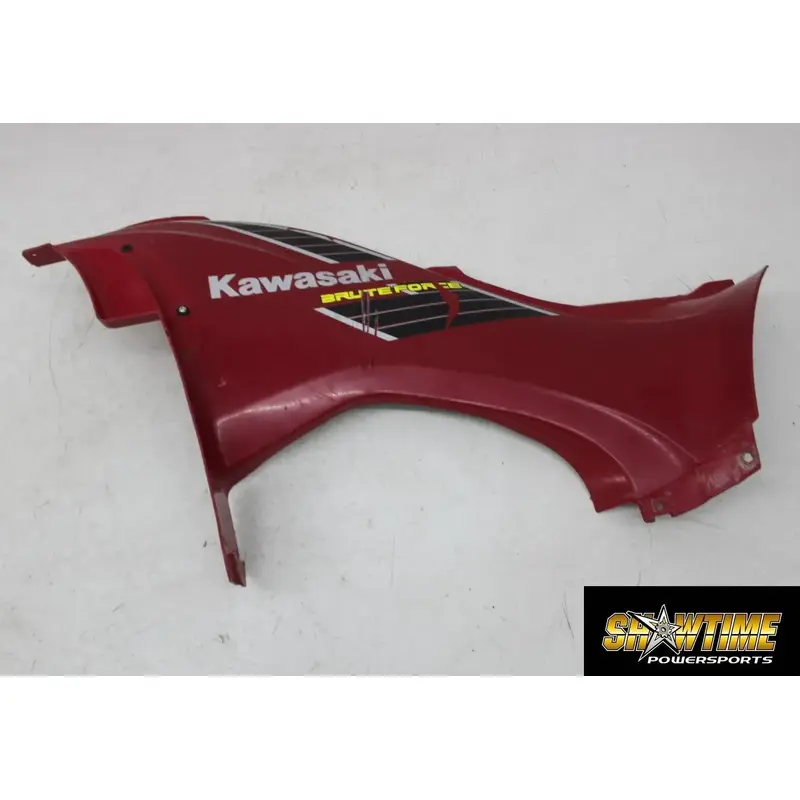 05-07 KAWASAKI BRUTE FORCE 750 LEFT SIDE FAIRING PANEL COVER COWL (READ)