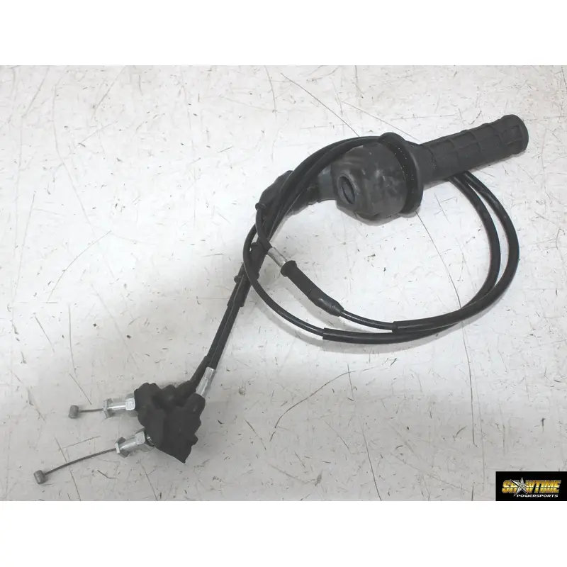 14-17 YAMAHA YZ450F RIGHT THROTTLE GRIP TUBE W/ CABLE