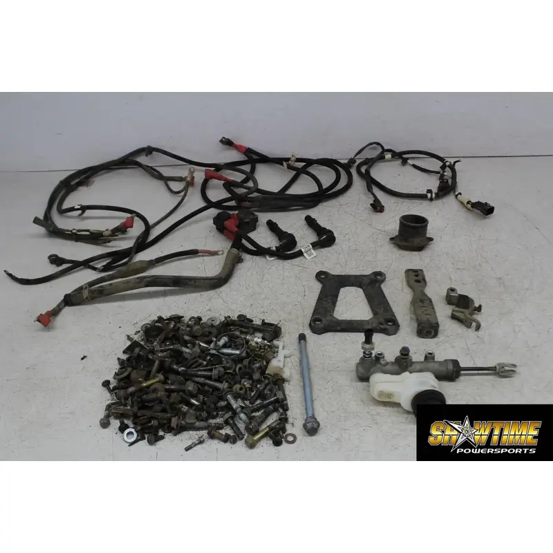 22 POLARIS RZR XP 1000 EPS PARTS HARNESS BATTERY CABLE BRAKE MASTER COIL BRACKET