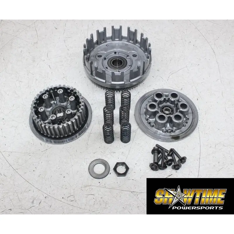 09-14 SUZUKI QUADSPORT LTZ400 CLUTCH BASKET HUB PRESSURE PLATE ASSEMBLY (READ)