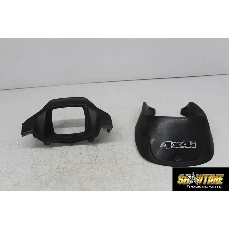 05-07 KAWASAKI BRUTE FORCE 750 KVF750 SPEEDO CLUSTER GAUGE TRIM COVER PAIR