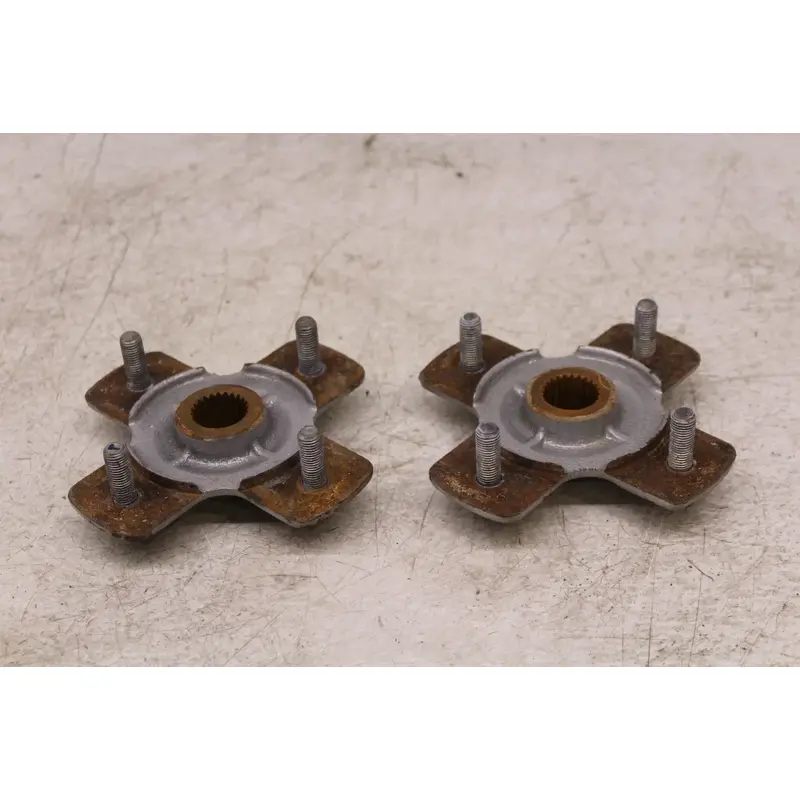 16 KAWASAKI BRUTE FORCE 750 REAR BACK WHEEL RIGHT LEFT HUBS HUB SET