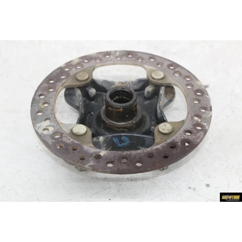 22 POLARIS RZR  XP 1000 REAR BACK WHEEL LEFT HUB ROTOR