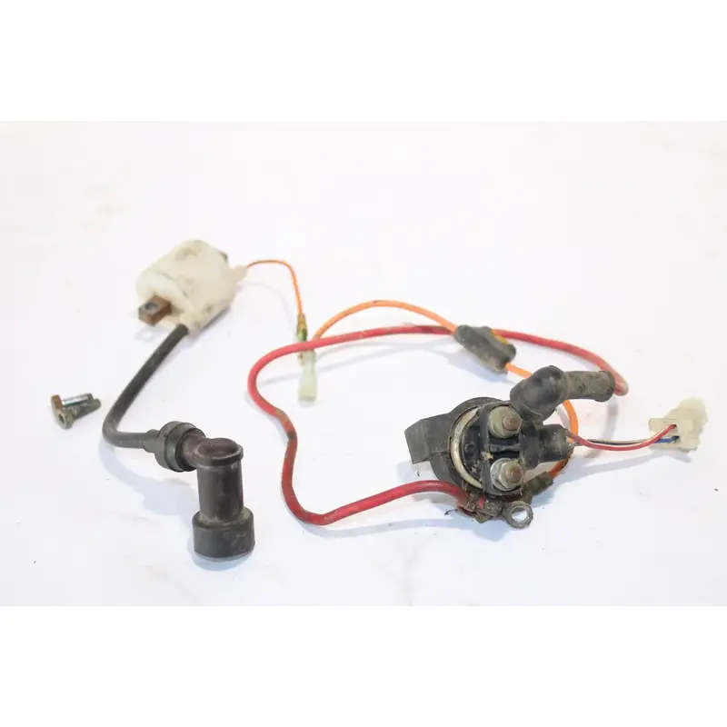 1988 Yamaha Moto 4 Yfm80 OEM Starter Relay And Ignition Coil