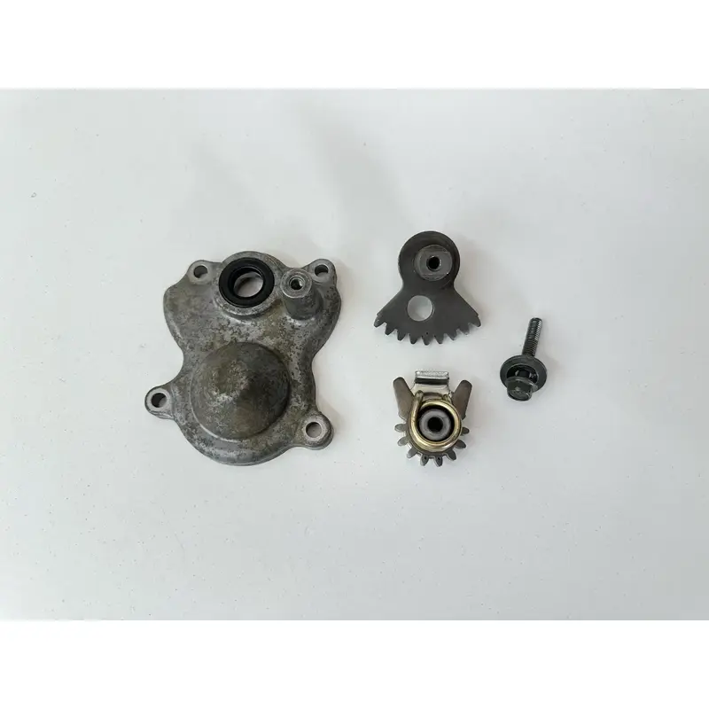 #2 OEM 02-08 YAMAHA 660 GRIZZLY GEAR SHIFT SHAFT COVER & LEVER ASSY