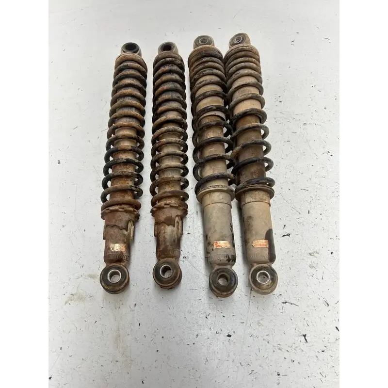 87 1987 Honda Fourtrax Trx 350 TRX350 OEM Suspension Shocks Spring LR F R READ