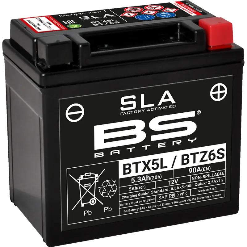 SLA Factory- Activated AGM Maintenance-Free Battery