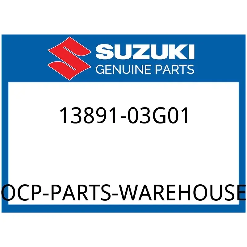 Suzuki OEM Part 13891-03G01 ..JOINT,INLET