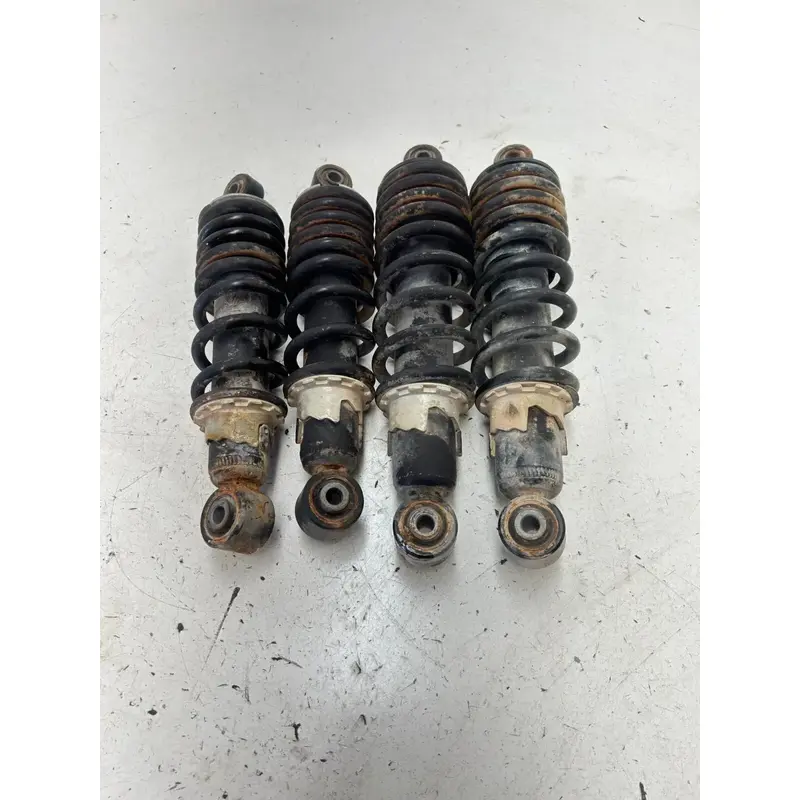 99 1999 Suzuki King Quad 300 LTF 4x4 OEM Suspension Shocks Spring LR F R READ