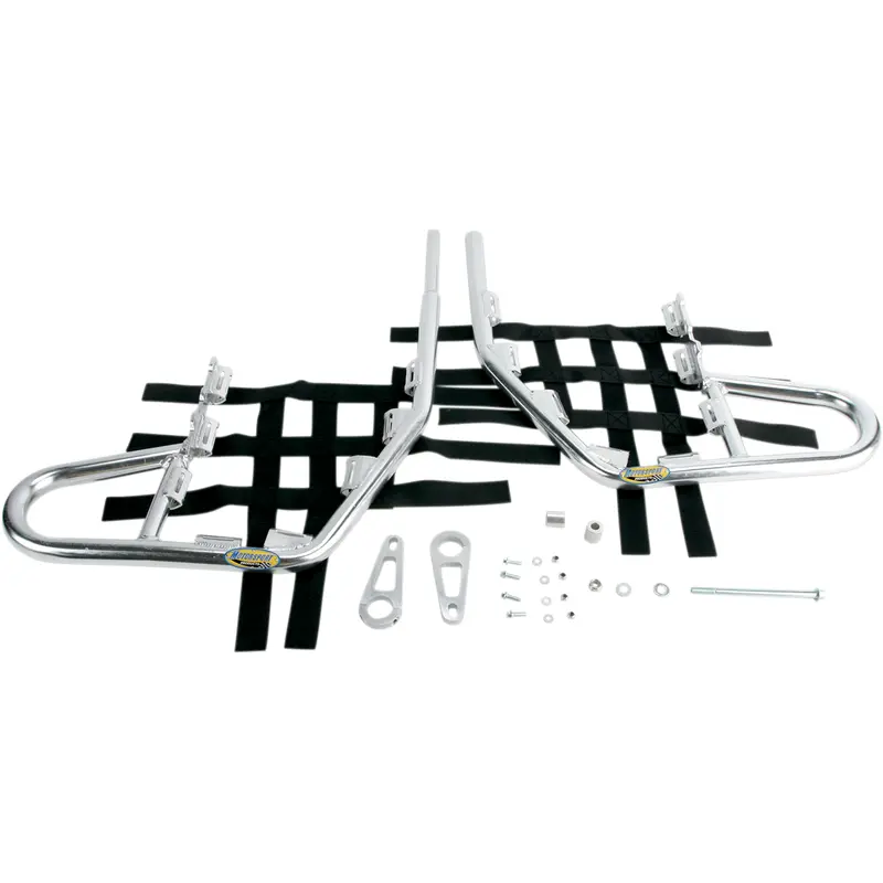 Motorsport products Nerf Bars - Raptor 660 - Silver 2001-2005 Yamaha YFM660R Raptor