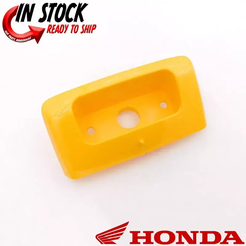 HONDA TOOLBOX DOOR LID TAILIGHT HOLDER 2003-2004 RECON 250 OEM STARBURST YELLOW