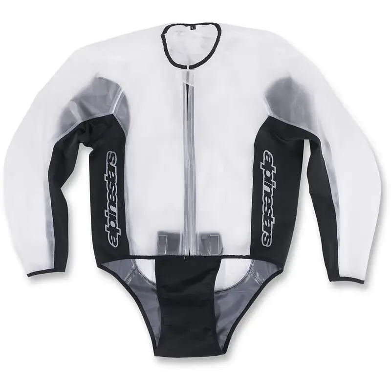 ALPINESTARS Racing Rain Jacket - Fits CLear/BLack - Large 3204917-01-L