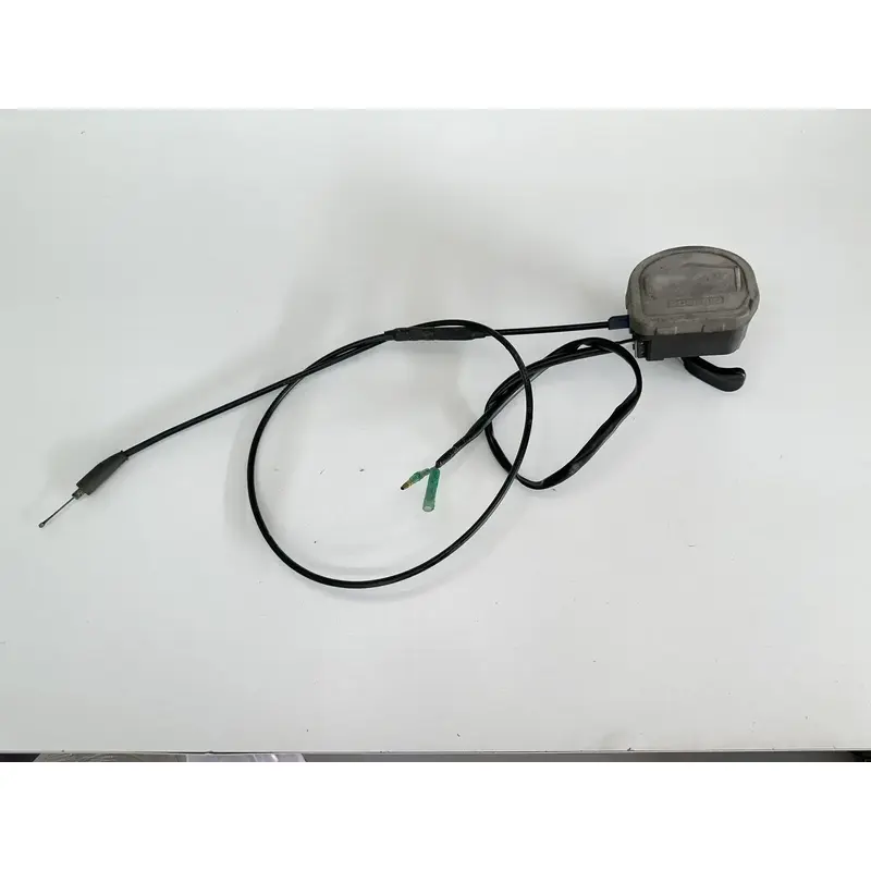 USED OEM 2007 07 POLARIS 200 SAWTOOTH THUMB THROTTLE & CABLE ASSY 2010402